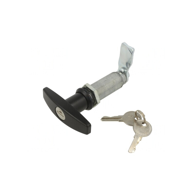 Închizătoare aliaj aluminiu şi zinc 63mm negru | Electronic-mag.ro | Componente Electronice