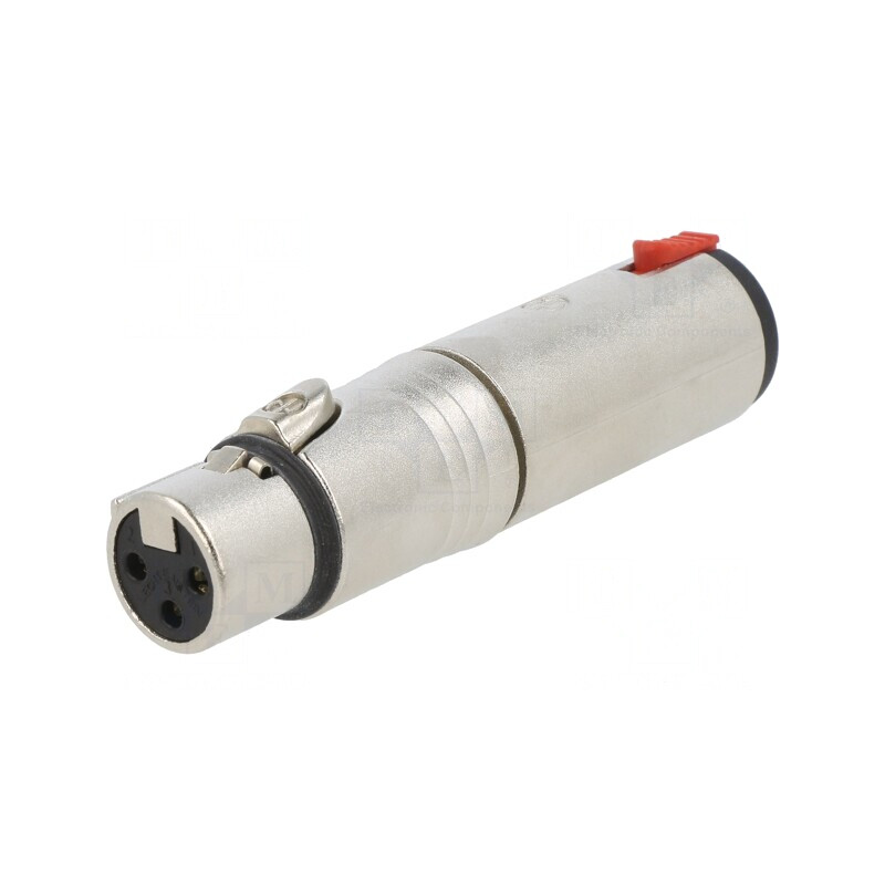 Adaptor XLR Femelă 3 Poli la Jack 6.35mm | Electronic-mag.ro | Componente Electronice