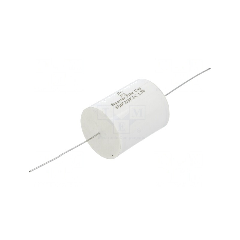 Condensator cu polipropilenă 47uF 250VDC Ø42x61mm THT | Electronic-mag.ro | Componente Electronice