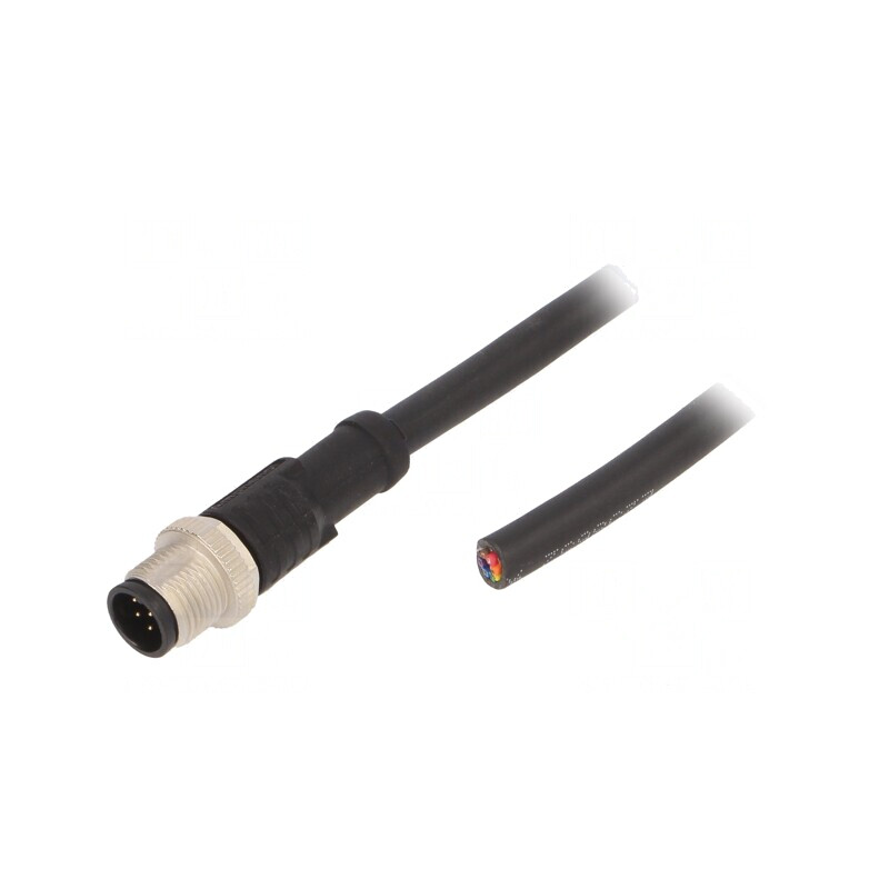 Cablu de Conectare M12 8 PIN 2m 30VAC 2A | Electronic-mag.ro | Componente Electronice
