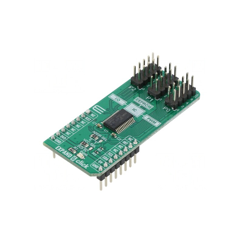 Expand 6 Click - Placă Prototip Port Expandor I2C CY8C9520A | Electronic-mag.ro | Componente Electronice Expand 6 Click - Placă Prototip Port Expandor I2C CY8C9520A | Electronic-mag.ro | Componente Electronice