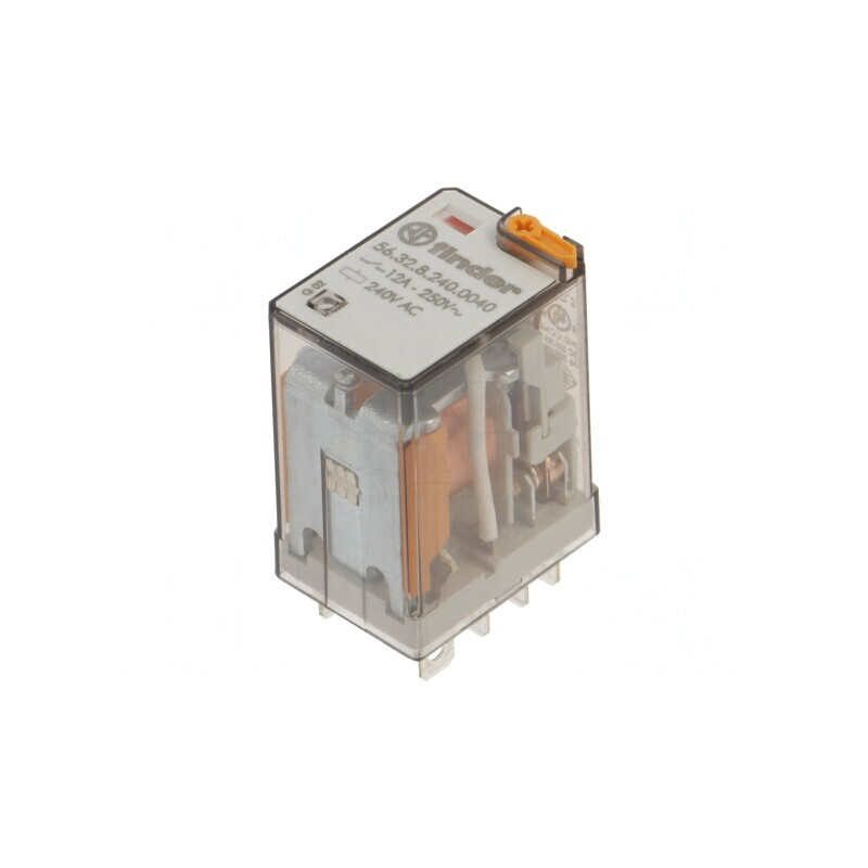 Releu Electromagnetic DPDT 240VAC 20A | Electronic-mag.ro | Componente Electronice