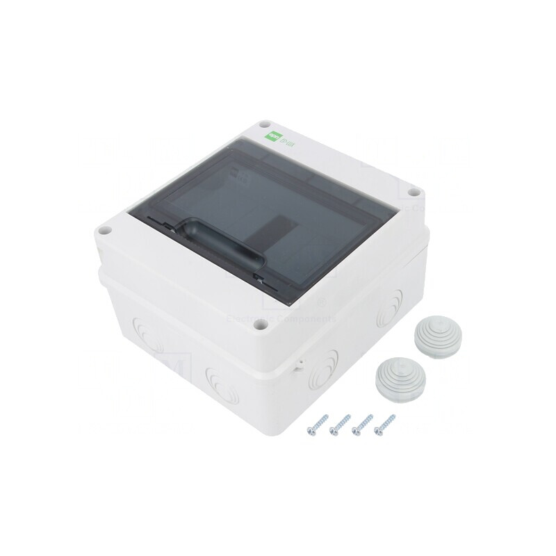 Carcasă pentru aparatură modulară IP55 gri deschis | Electronic-mag.ro | Componente Electronice