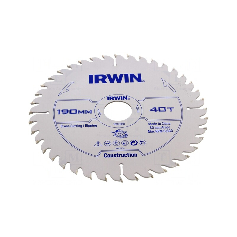 Disc ferăstrău circular 190mm 40 dinți lemn | Electronic-mag.ro | Componente Electronice Disc ferăstrău circular 190mm 40 dinți lemn | Electronic-mag.ro | Componente Electronice