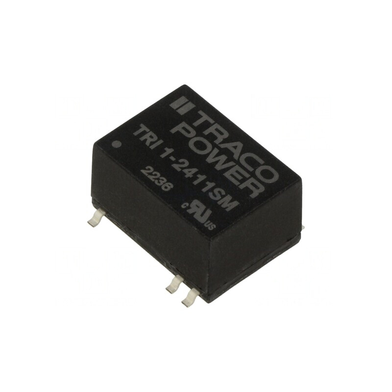 Convertor DC/DC 1W 24V la 5V 200mA TRI 1-2411SM | Electronic-mag.ro | Componente Electronice