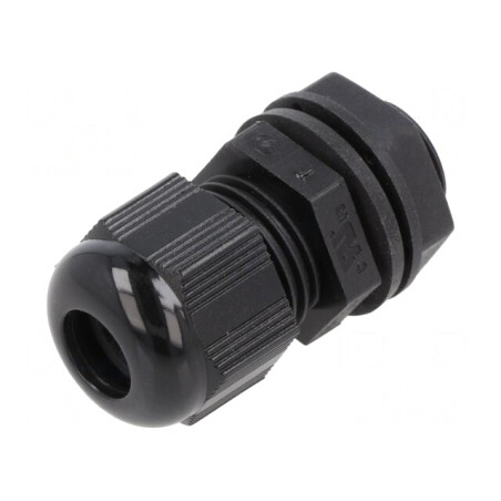 Garnitură de etanșare NPT3/8 Poliamidă Neagră IP66/IP68 | Electronic-mag.ro | Componente Electronice