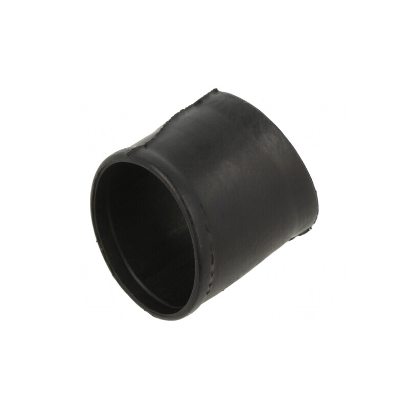 Fiting termocontractibil fără adeziv în unghi 18mm negru | Electronic-mag.ro | Componente Electronice
