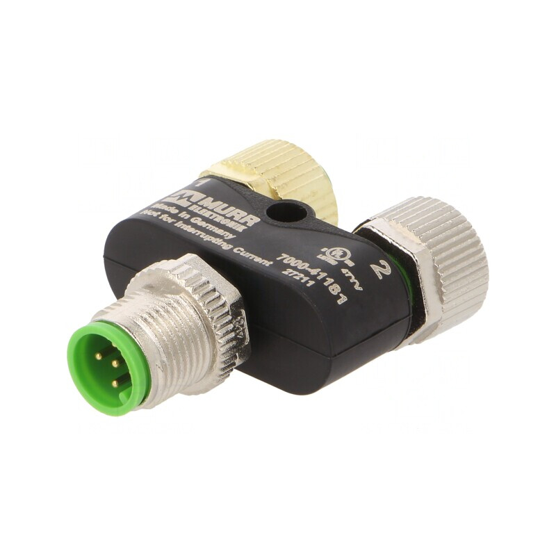 Adaptor în T M12 Tată-Mamă CANopen | Electronic-mag.ro | Componente Electronice Adaptor în T M12 Tată-Mamă CANopen | Electronic-mag.ro | Componente Electronice