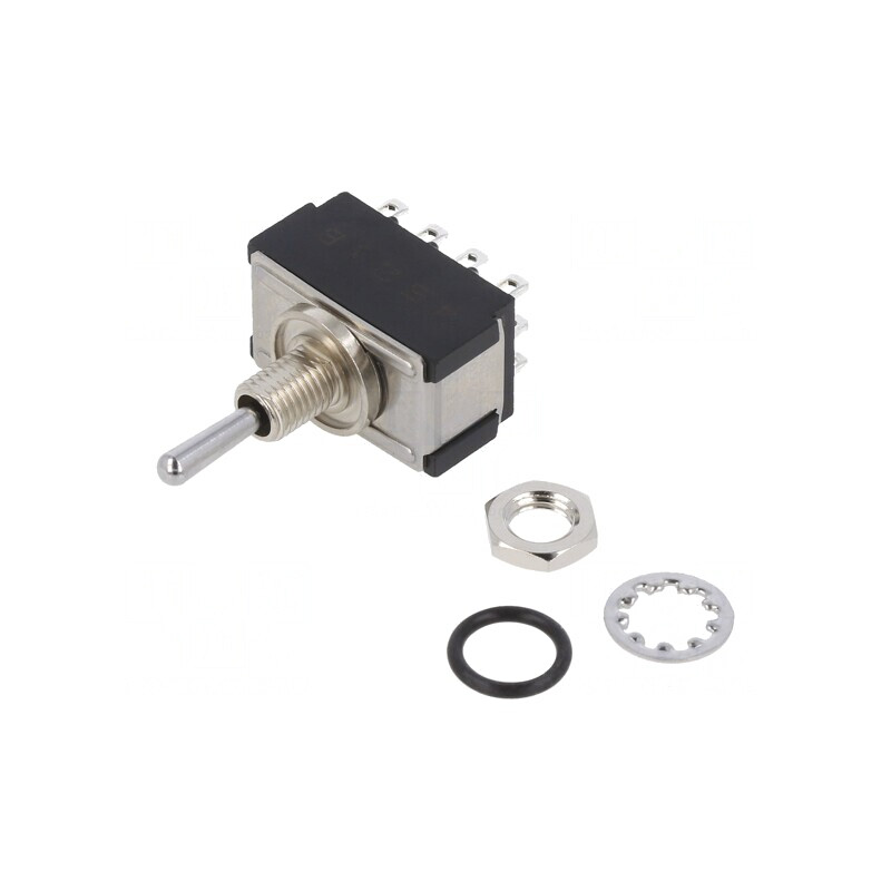Comutator Basculant 4PDT ON-OFF-ON 6A 125VAC 6VDC | Electronic-mag.ro | Componente Electronice