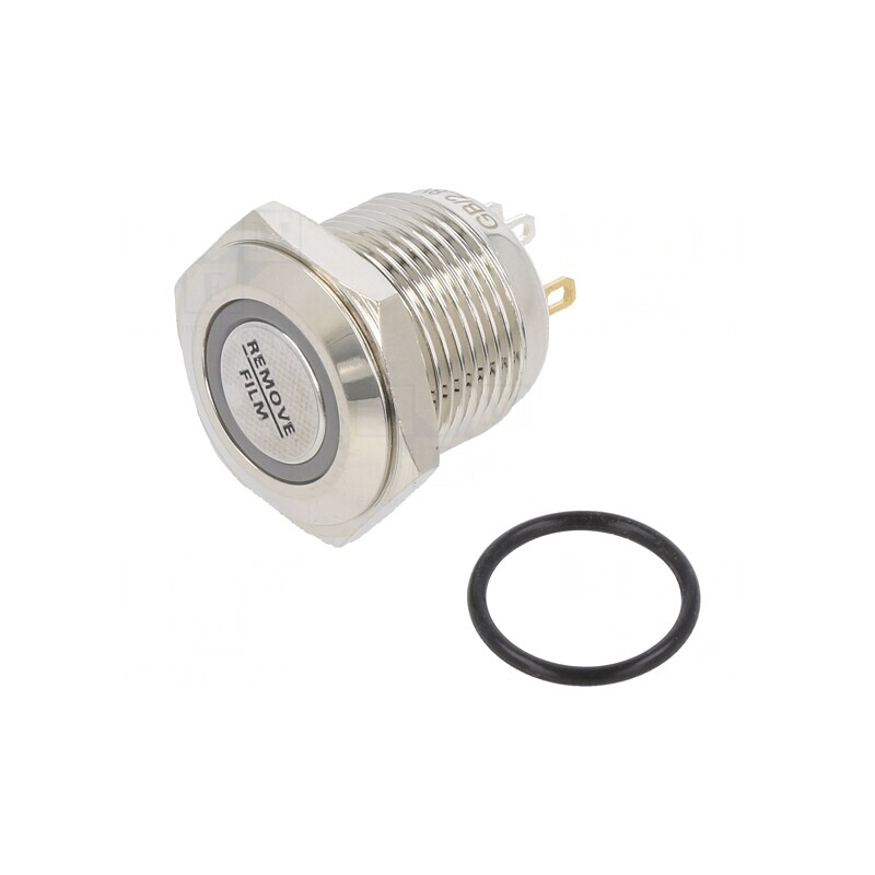 Comutator Anti-Vandalism IP65 Ø16mm 2A 48V | Electronic-mag.ro | Componente Electronice