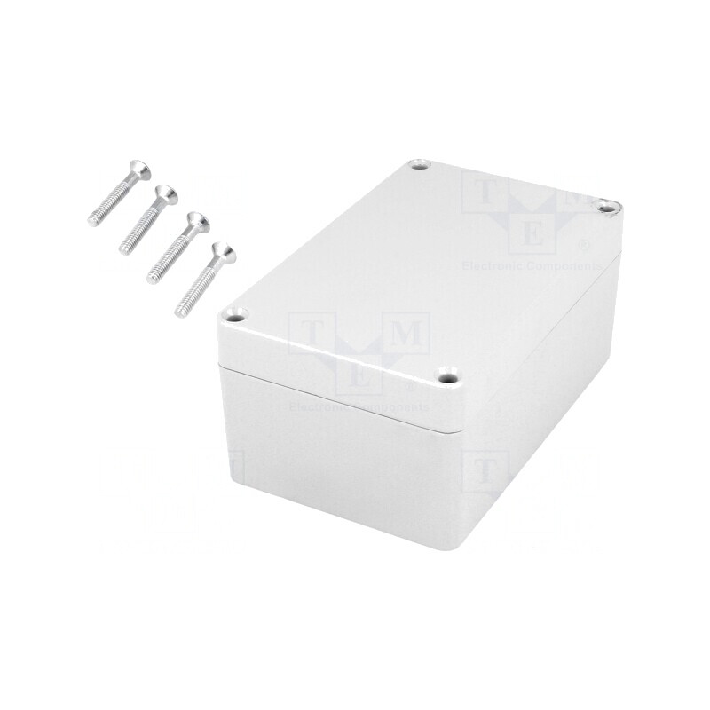 Carcasă Aluminiu Universală IP67 80x125x57mm | Electronic-mag.ro | Componente Electronice