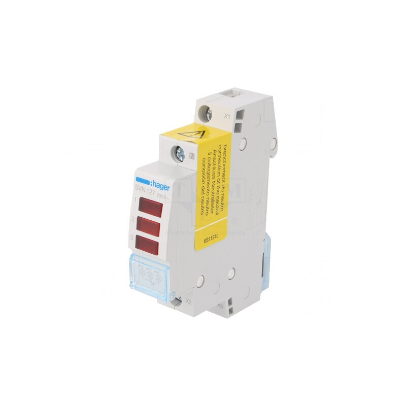 Indicator de Tensiune 230VAC pentru Șină DIN IP20 | Electronic-mag.ro | Componente Electronice Indicator de Tensiune 230VAC pentru Șină DIN IP20 | Electronic-mag.ro | Componente Electronice