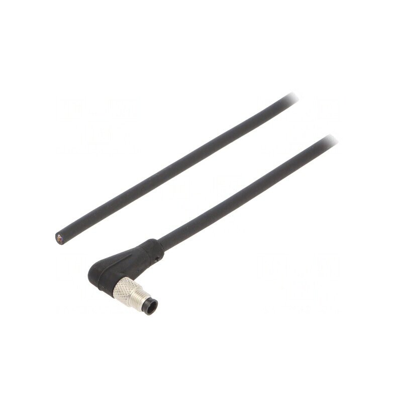Conector M5 Tată 4PIN Aurit IP67 | Electronic-mag.ro | Componente Electronice
