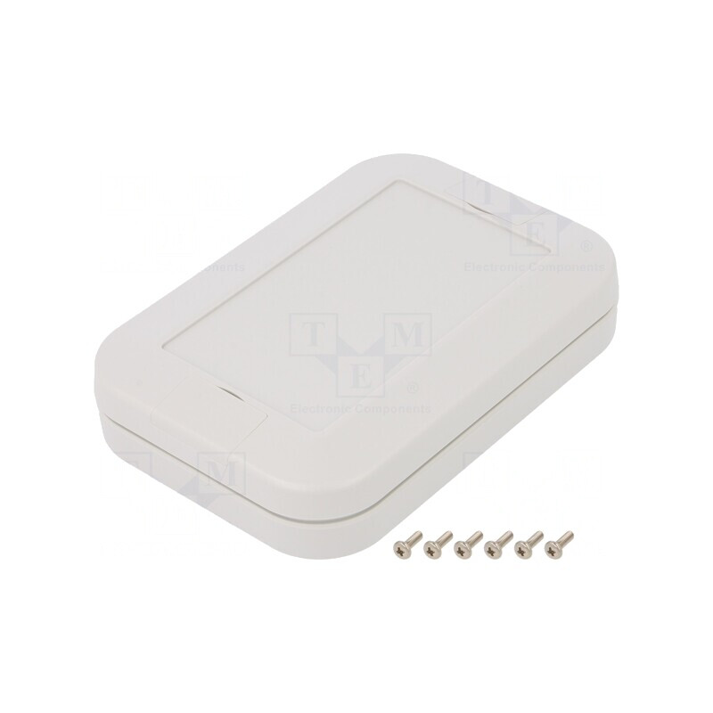 Carcasă universală gri deschis 90x130x25 mm | Electronic-mag.ro | Componente Electronice