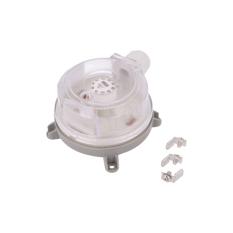 Adaptor diferenţial de presiune SPDT IP54 Ø6mm 50-500PA | Electronic-mag.ro | Componente Electronice
