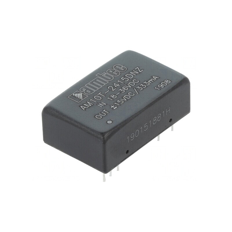 Convertor DC/DC 10W 18-36V la 15V/-15V | Electronic-mag.ro | Componente Electronice