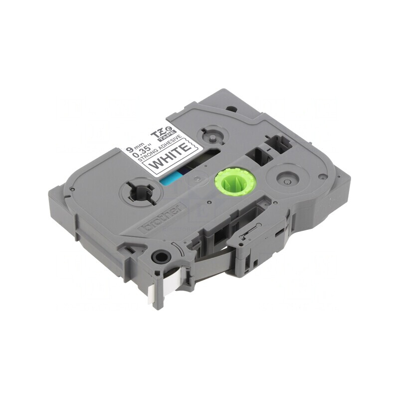 Bandă Laminată Adezivă 9mm x 8m Alb/Negru TZE-S221 | Electronic-mag.ro | Componente Electronice