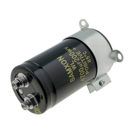 Condensator Electrolitic 4700uF 200V Ø51x100mm ±20% 20000h | Electronic-mag.ro | Componente Electronice