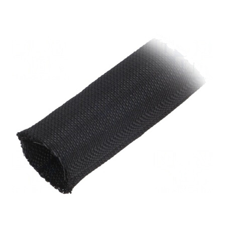 Trese din poliester neagră Ø32-38mm | Electronic-mag.ro | Componente Electronice