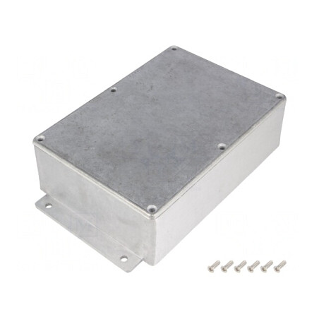 Carcasă Universală cu Lame de Fixare, 121mm x 171mm x 55mm, BS 27MF | Electronic-mag.ro | Componente Electronice