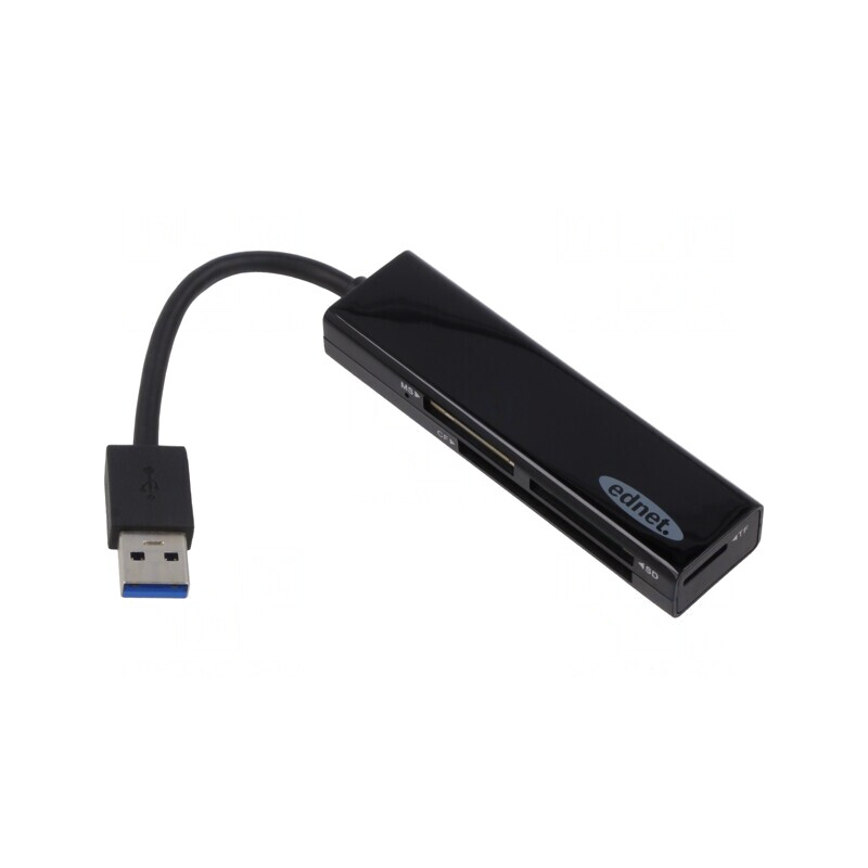 Cititor Card USB 3.0 Negru 5Gbps | Electronic-mag.ro | Componente Electronice