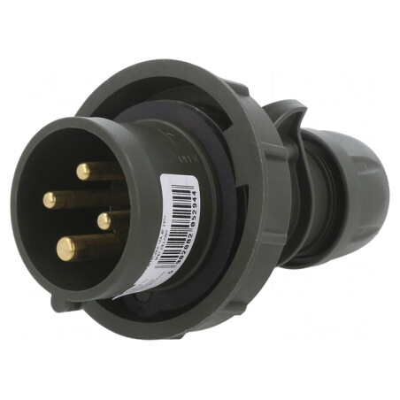 Conector alimentare trifazat 16A 400VAC IP67 | Electronic-mag.ro | Componente Electronice