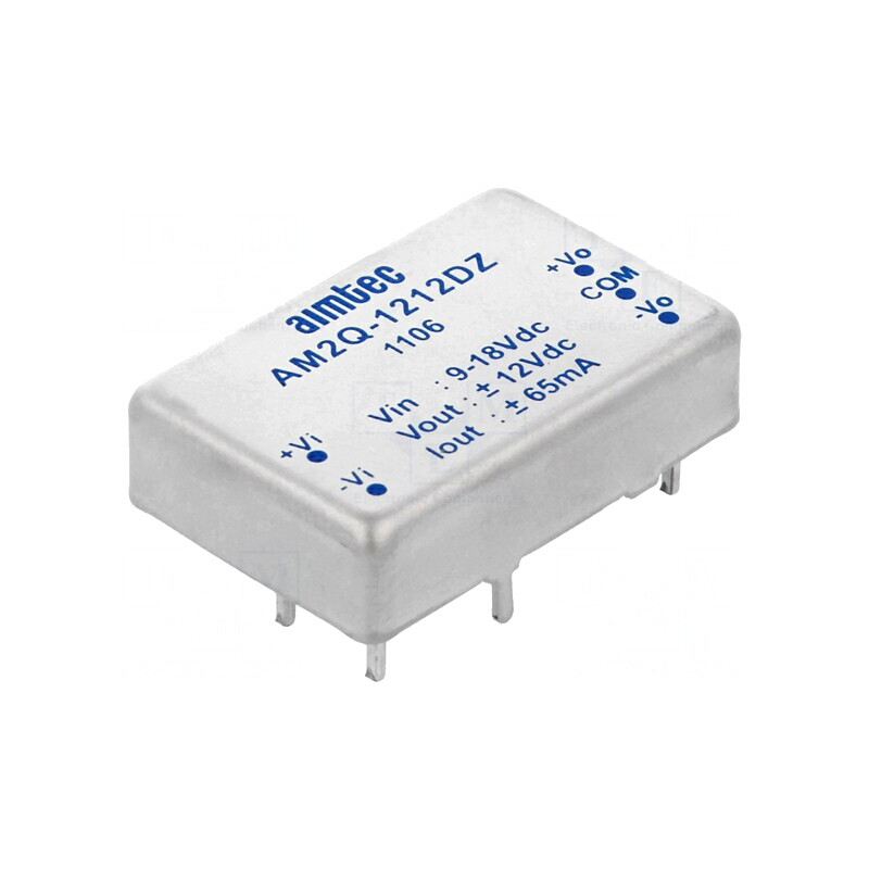 Convertor DC/DC 2W 9-18V la 12V/-12V | Electronic-mag.ro | Componente Electronice