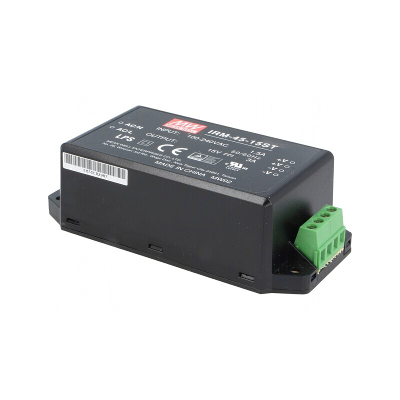 Alimentator Pulsatoriu Încastrabil 45W 15VDC | Electronic-mag.ro | Componente Electronice