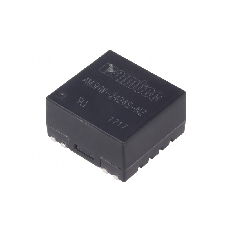 Convertor DC/DC 3W 9-36V la 24V 125mA SMD AM3HW-2424S-NZ | Electronic-mag.ro | Componente Electronice