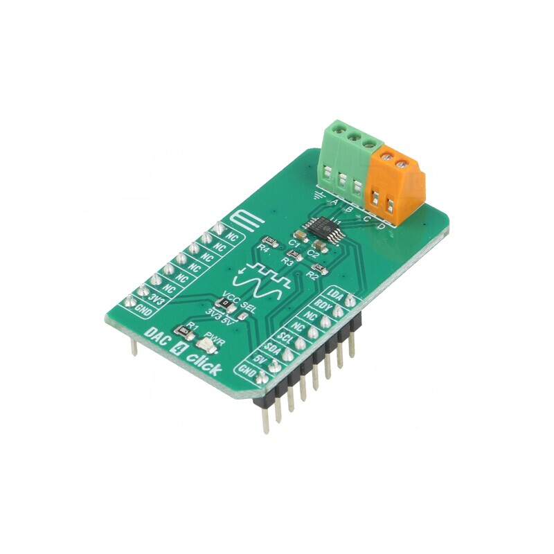 Placă Prototip DAC 4 Click MCP4728 GPIO I2C | Electronic-mag.ro | Componente Electronice Placă Prototip DAC 4 Click MCP4728 GPIO I2C | Electronic-mag.ro | Componente Electronice