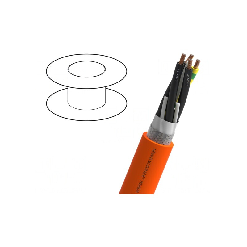 Cablu pentru Servomotoare MOTIONLINE® PREMIUM 4G6mm2 | Electronic-mag.ro | Componente Electronice