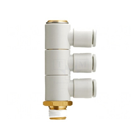 Racord Push-in 90° Filetat 1-10bar 5-60°C KQ2VT06-03AS | Electronic-mag.ro | Componente Electronice