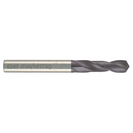 Burghiu Metal 3mm 46mm Carbură Sinterizată MAYKESTAG | Electronic-mag.ro | Componente Electronice