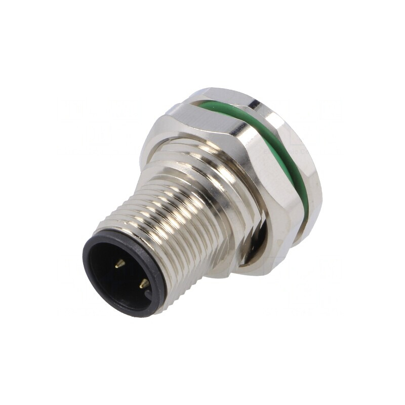Soclu M12 3 Pini Tata IP67 250V | Electronic-mag.ro | Componente Electronice