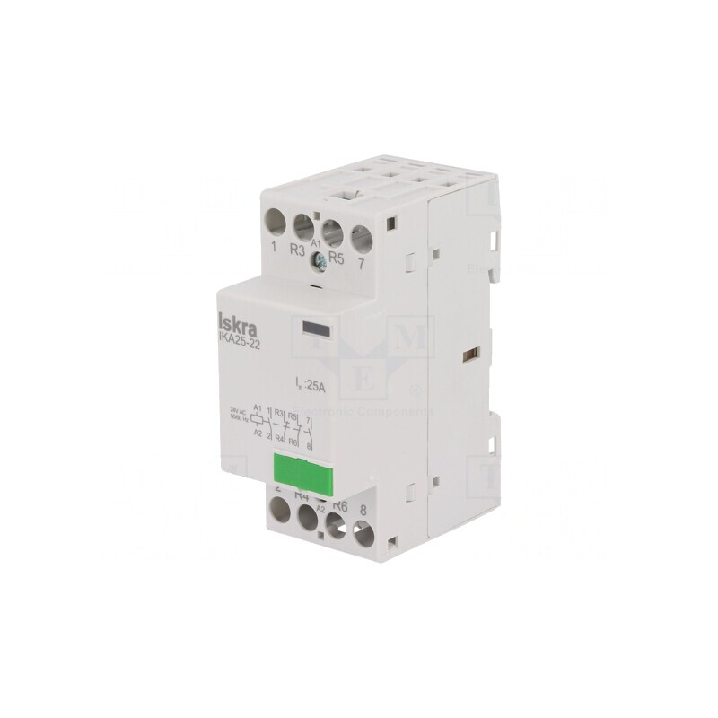 Contactor 4-Poli 25A 24VAC NC/NO pentru Instalații | Electronic-mag.ro | Componente Electronice Contactor 4-Poli 25A 24VAC NC/NO pentru Instalații | Electronic-mag.ro | Componente Electronice