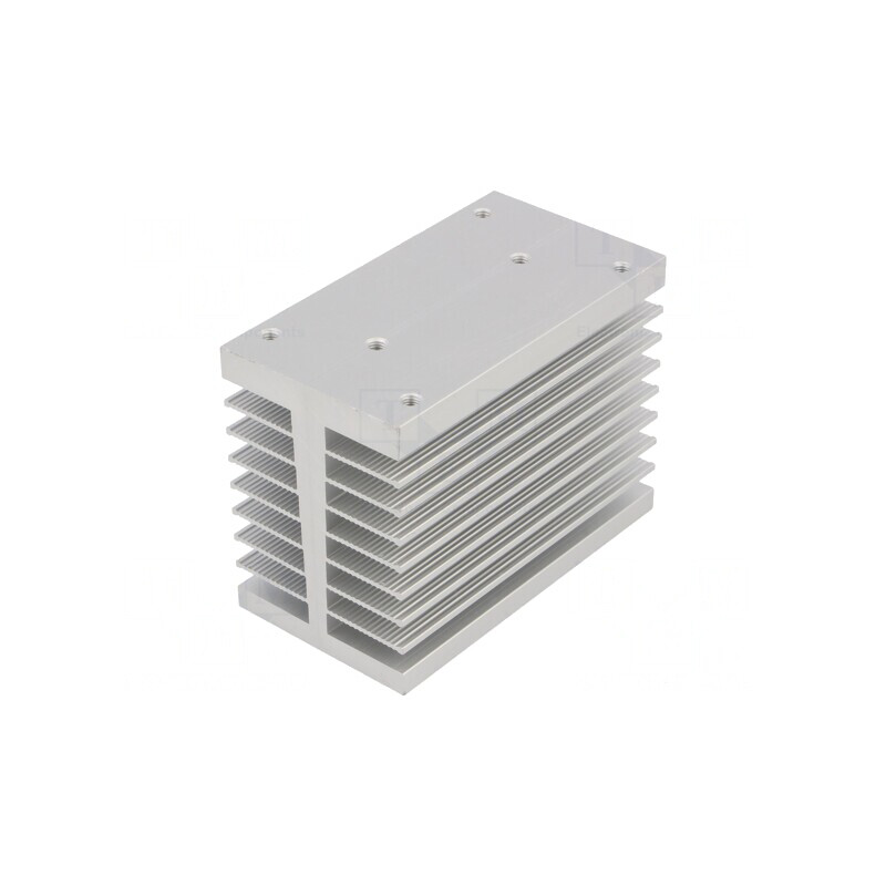 Radiator Aluminiu Gri 90x50x69mm | Electronic-mag.ro | Componente Electronice