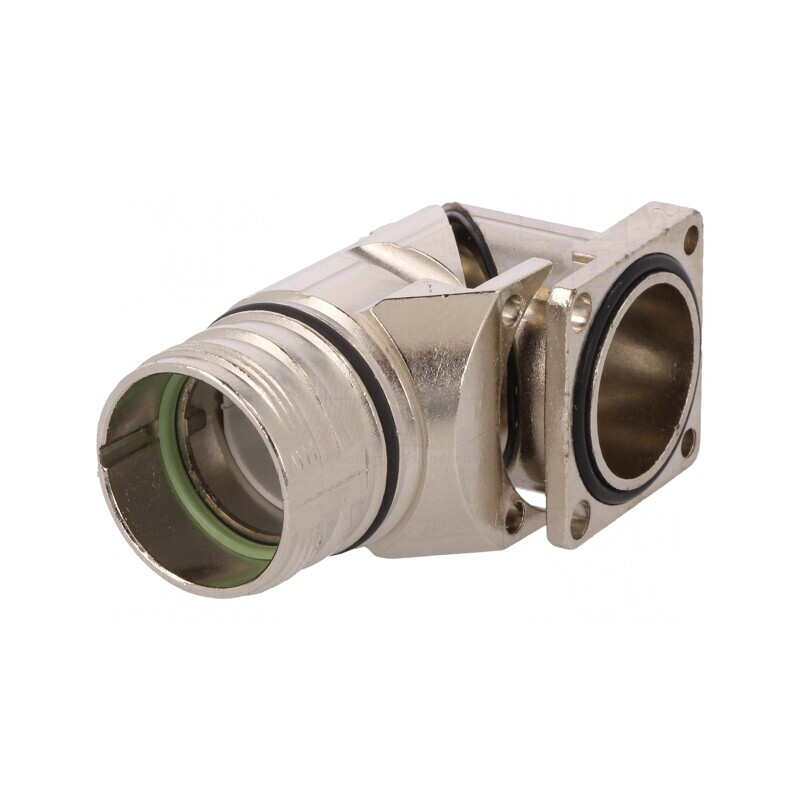 Carcasă pentru conectori M23 ComLock, filet exterior în unghi | Electronic-mag.ro | Componente Electronice