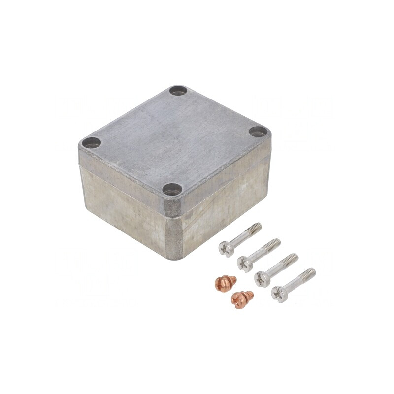 Carcasă Universală Aluminiu 58x64x34 mm Naturală | Electronic-mag.ro | Componente Electronice
