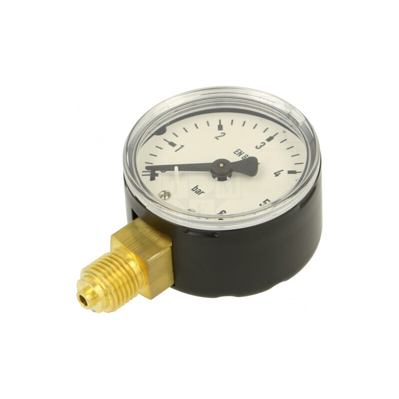 Manometru 0-6 bar 50mm Lichide și Gaze | Electronic-mag.ro | Componente Electronice