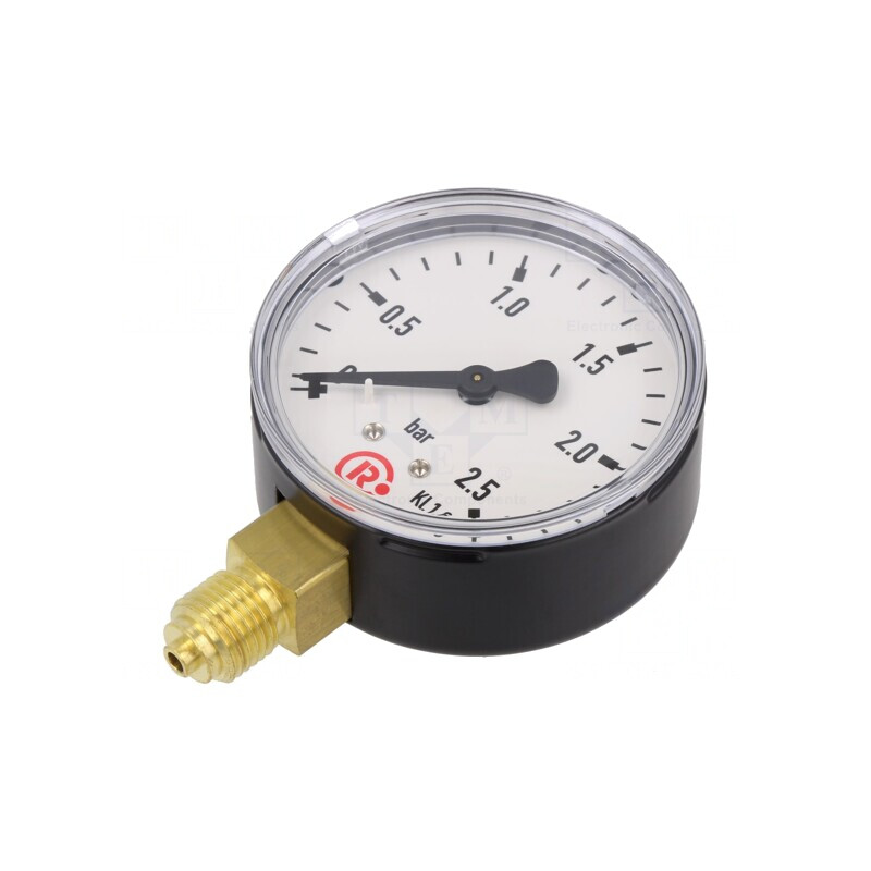Manometru 0-2,5 bar 63 mm Lichide și Gaze Neagresive | Electronic-mag.ro | Componente Electronice