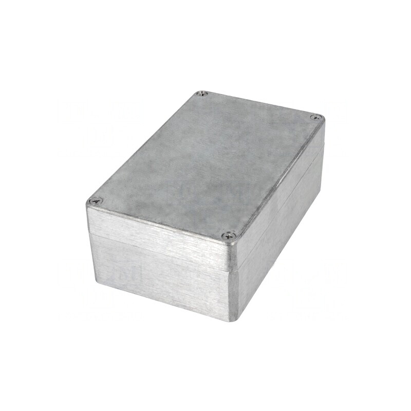 Carcasă Universală Aluminiu Natural 100x160x60mm | Electronic-mag.ro | Componente Electronice
