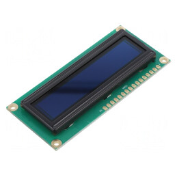 Afișaj OLED alfanumeric 16x1 galben 80x36x10mm | Electronic-mag.ro | Componente Electronice