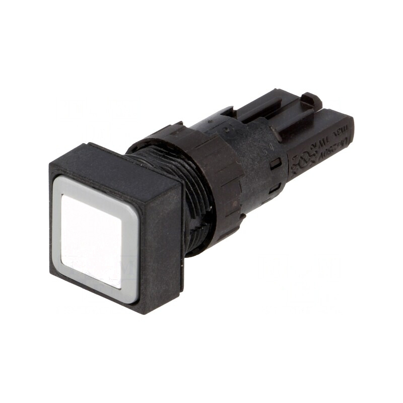 Comutator de Apăsare 16mm Alb Poziție 2 | Electronic-mag.ro | Componente Electronice