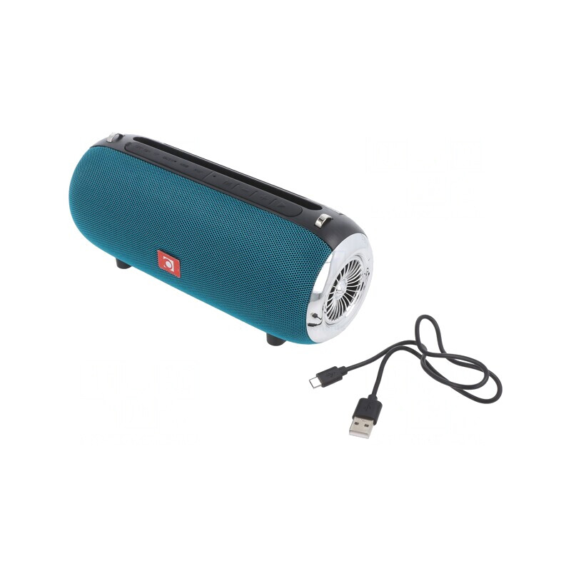 Difuzor Verde Bluetooth 5.1 cu Jack 3.5mm și USB MicroSD | Electronic-mag.ro | Componente Electronice