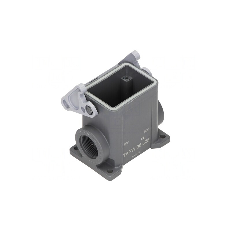 Carcasă pentru Conectori HDC HYGIENIC T-Type IP69 M25 | Electronic-mag.ro | Componente Electronice
