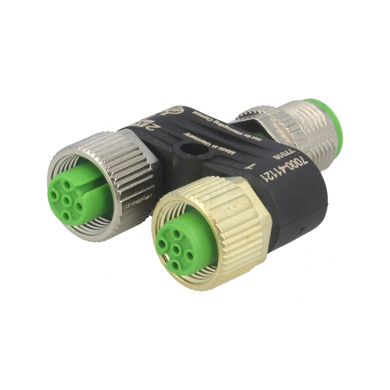 Adaptor T M12 Tată-Mamă x2 DeviceNet/CANopen | Electronic-mag.ro | Componente Electronice Adaptor T M12 Tată-Mamă x2 DeviceNet/CANopen | Electronic-mag.ro | Componente Electronice