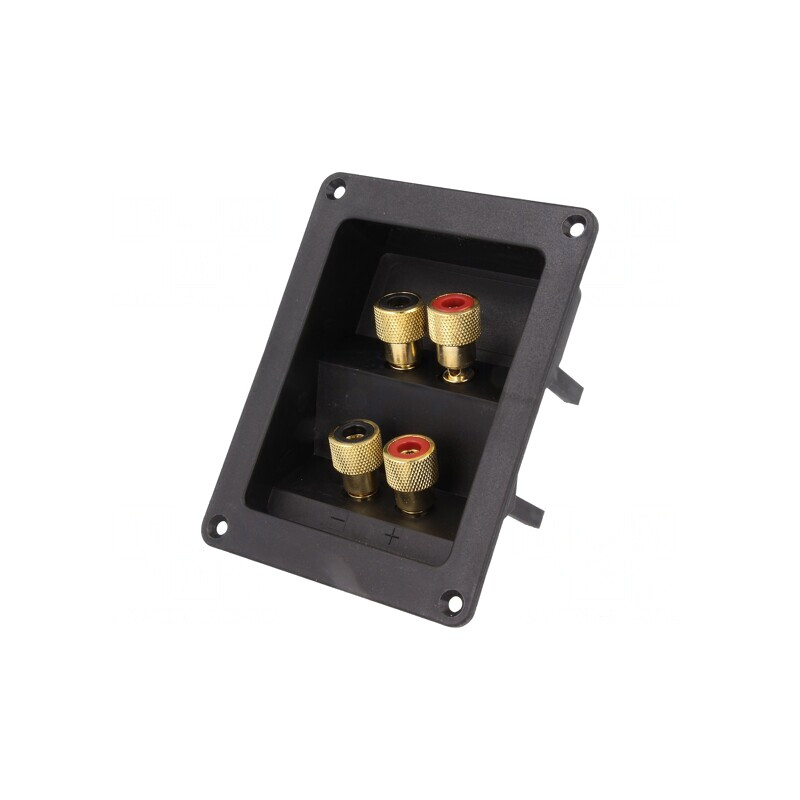 Terminal Difuzoare Montare Panou HFRP-01 | Electronic-mag.ro | Componente Electronice