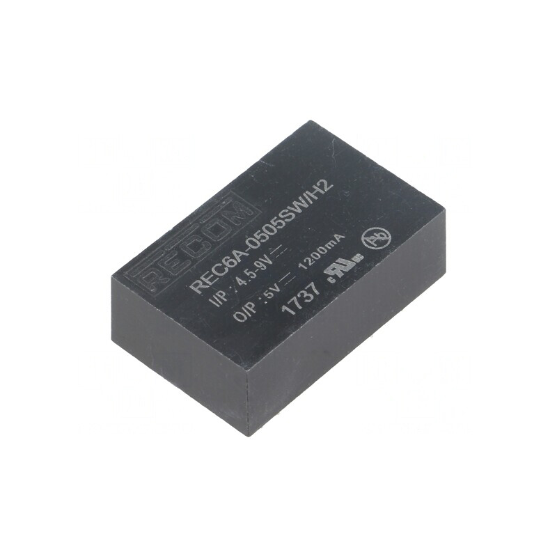 Convertor DC/DC 6W 4.5-9V la 5V 1.2A DIP24 | Electronic-mag.ro | Componente Electronice