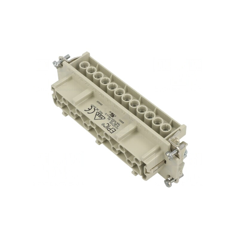 Conector EPIC H-BE 24 16A Mamă 10197100 | Electronic-mag.ro | Componente Electronice