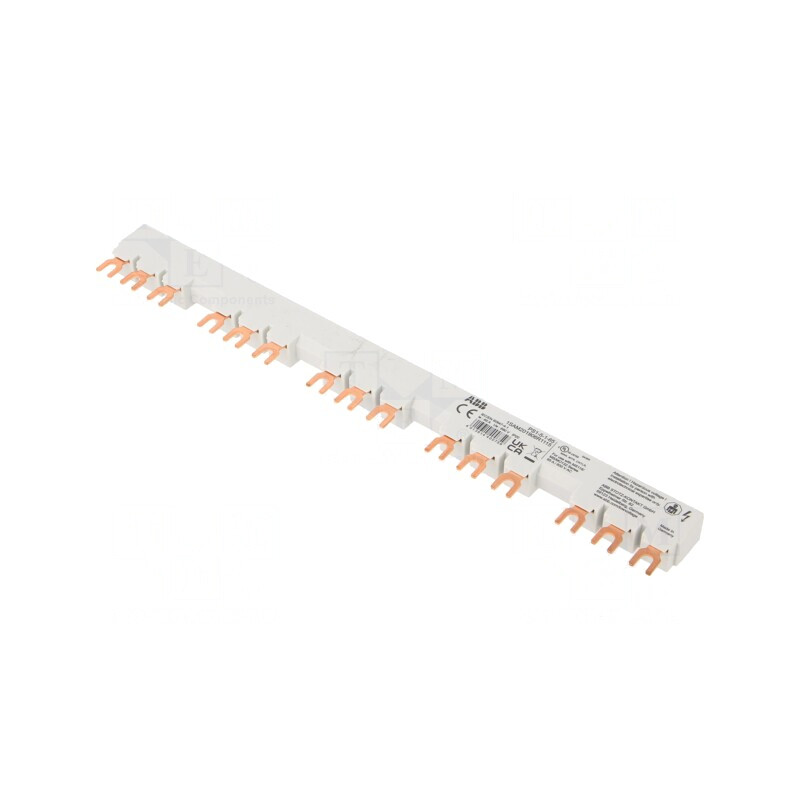 Bară colectoare 3 poli 65A 690V/250V 10mm² | Electronic-mag.ro | Componente Electronice